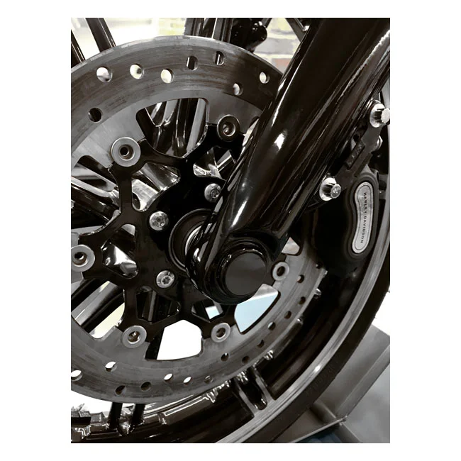 Killer Custom Custom, front axle cover set. Gloss black