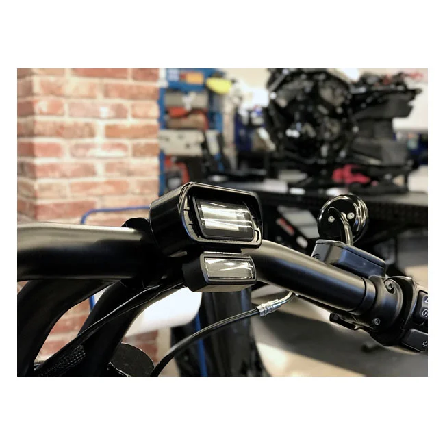 Killer Custom Custom, speedometer relocation housing. Black