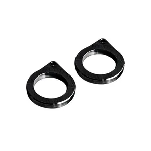 Killer Custom Killer Custom, speedometer housing brackets. 1-1/4" Black