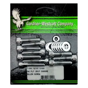Gardner-Westcott GW, transmission side cover mount kit allen. Chrome