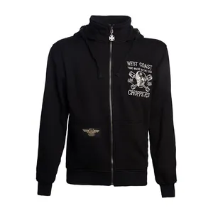 West Coast Choppers WCC High Speed zip hoodie black