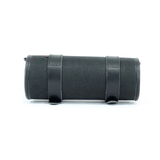 Longride Classic tool roll waxed cotton. Black