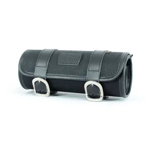 Longride Longride, Classic tool roll waxed cotton. Black