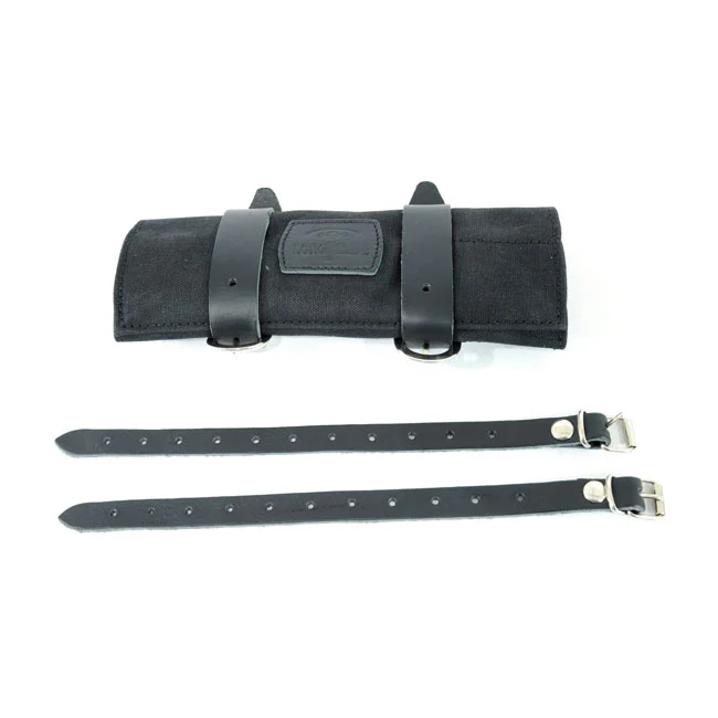 Longride Toolroll waxed cotton. Black