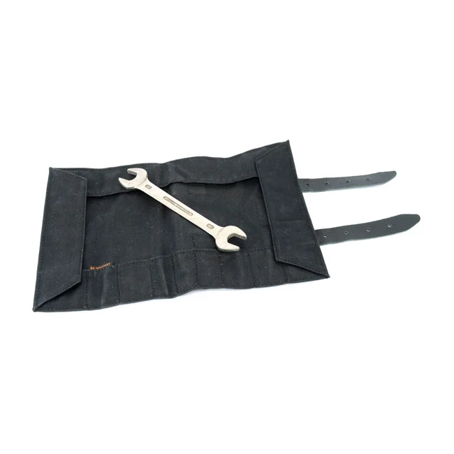 Longride Toolroll waxed cotton. Black
