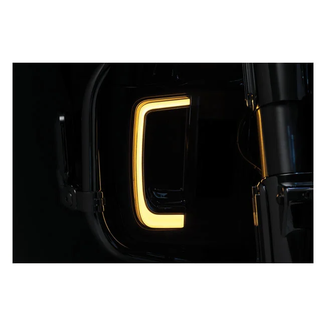 Kuryakyn Tracer LED lighting for fairing lower grill chrome