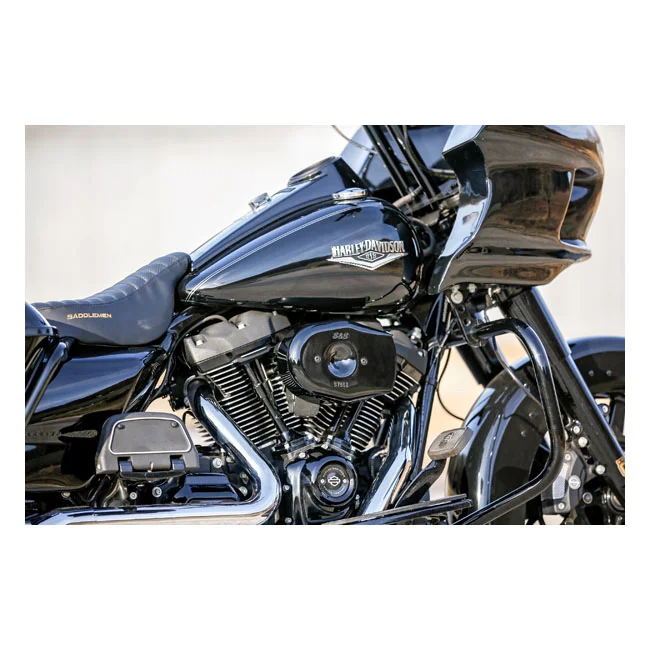 S&S Stealth Tribute air cleaner kit. Black