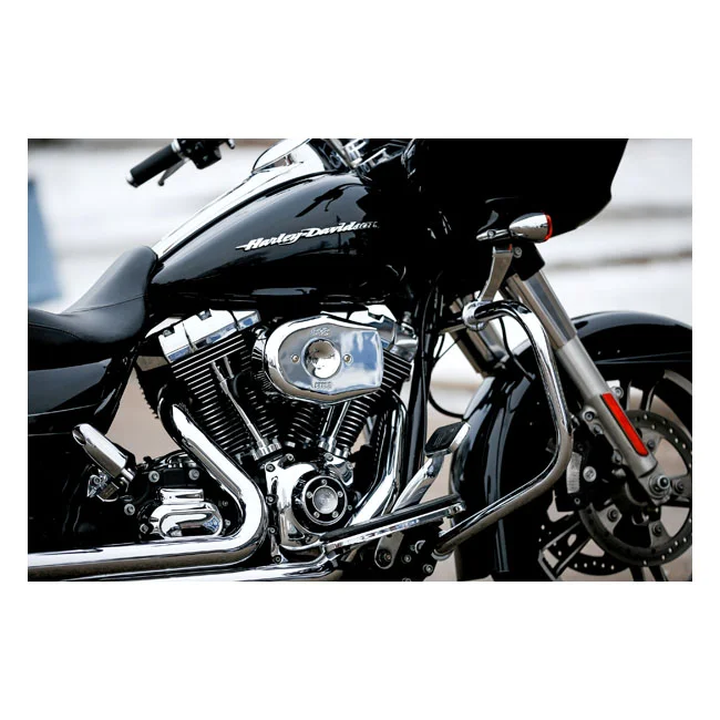 S&S Stealth Tribute air cleaner kit. Chrome