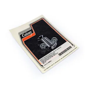 Colony Colony, rear fender support mount screw set. Chrome