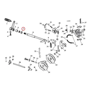 MCS Thrust washer, shifter shaft