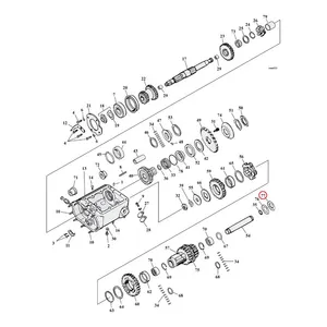 MCS MCS end plate, countershaft. Chrome