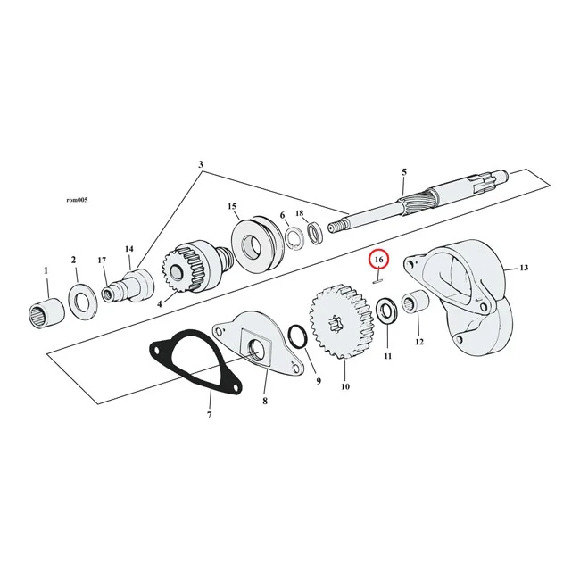 MCS Roll pin - 334A