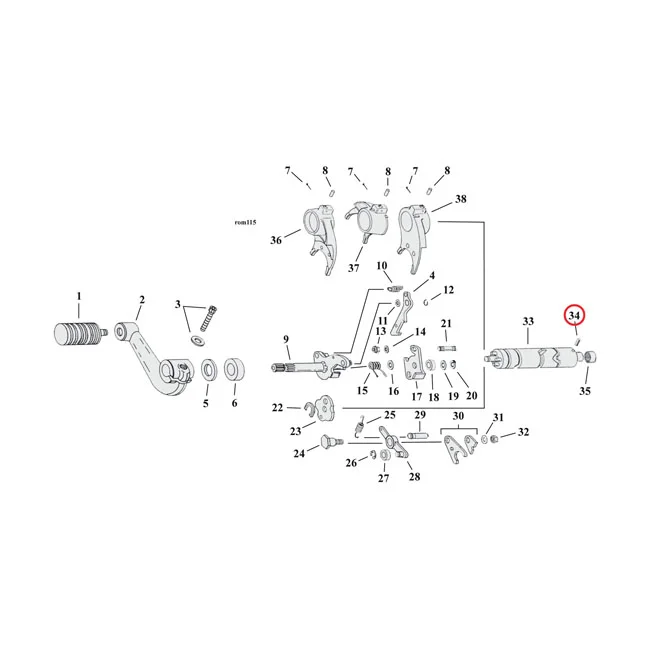 MCS Roll pin - 601