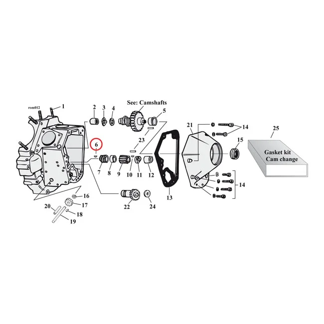 MCS Woodruff key, T-key - 11219