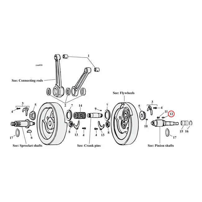 MCS Woodruff key, T-key - 11219