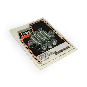 Colony Colony, rear brake rotor bolt kit. Zinc