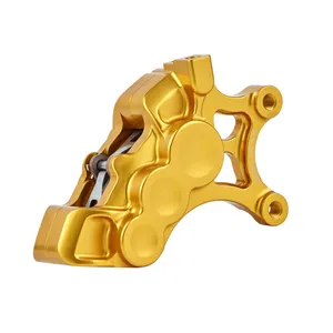 Arlen Ness Arlen Ness, 6P differential bore brake caliper R/F. Gold