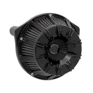 Arlen Ness Arlen Ness, inverted air cleaner kit ''10-Gauge''. All black