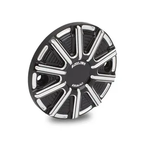 Arlen Ness Arlen Ness, 10-gauge point cover. Black contrast