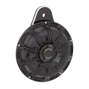 Arlen Ness Arlen Ness, billet horn kit, 10-Gauge. All Black