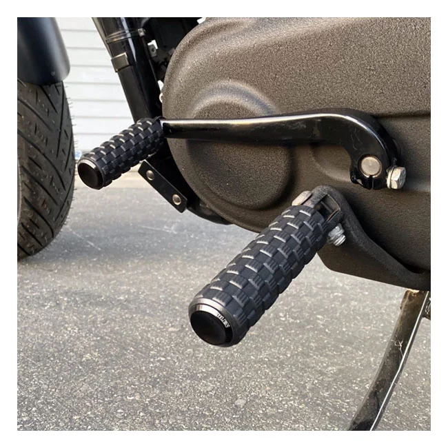 Arlen Ness Air Trax rider foot pegs. Black