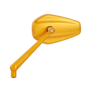 Arlen Ness Arlen Ness, Mini stocker billet mirror left gold
