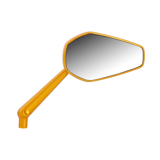 Arlen Ness Ness, Mini stocker billet mirror right gold