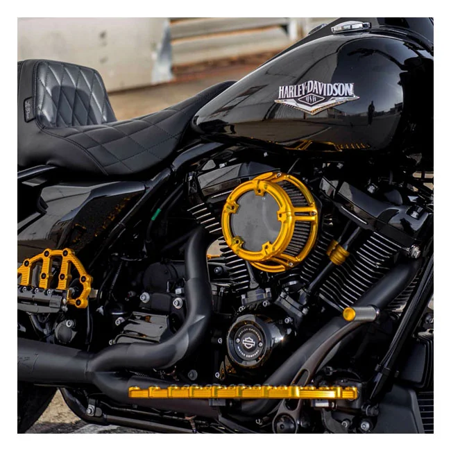 Arlen Ness Ness, Method air cleaner kit. Gold