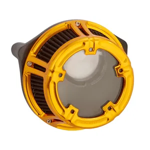 Arlen Ness Arlen Ness, Method air cleaner kit. Gold