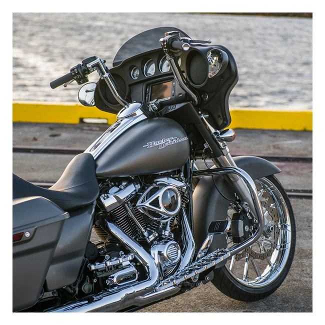 Arlen Ness Ness, Clear Tear air cleaner assembly. Chrome