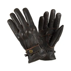 By City By City Elegant gloves brown