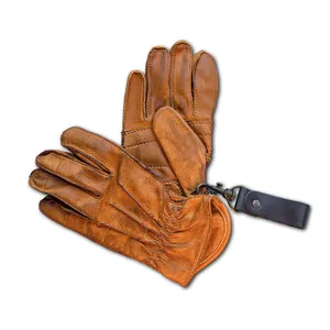 13 and a half company 13 1/2 Lowlander gloves cognac