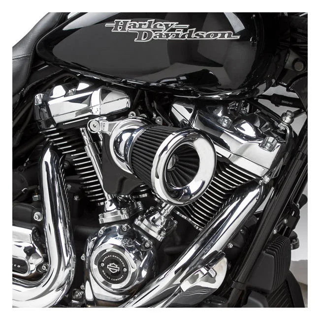 Arlen Ness Ness, Velocity 65° air cleaner kit chrome
