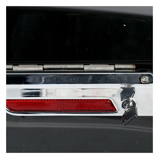 MCS 5" down extended saddlebag set. Black - 591067