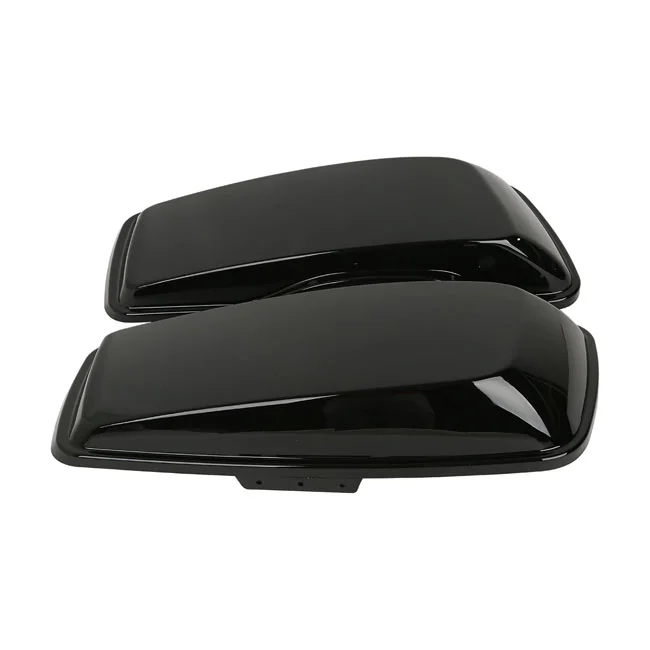 MCS Saddlebag lid set. Black - 591070