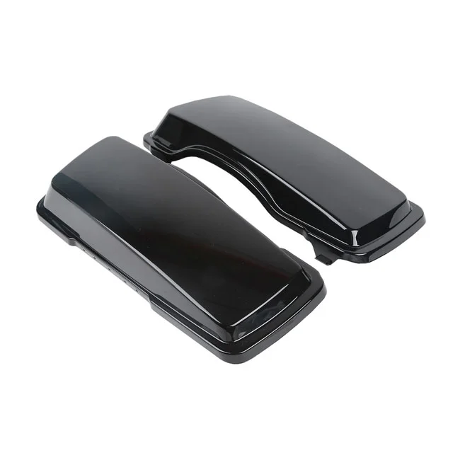 MCS Saddlebag lid set. Black - 90757-93
