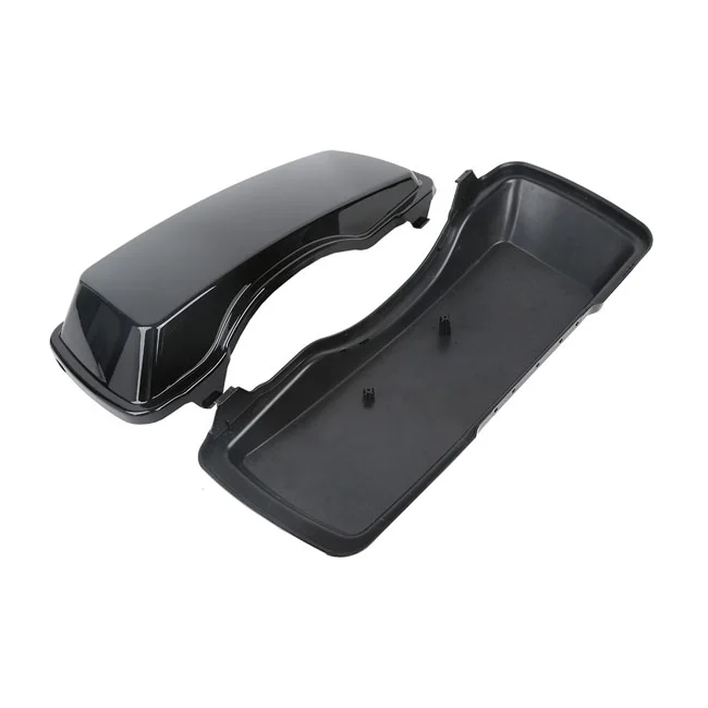 MCS Saddlebag lid set. Black - 90757-93