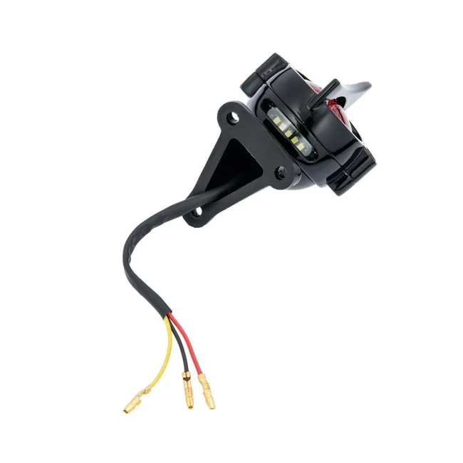 Motone Cuda taillight & fender mount kit. Black. ECE