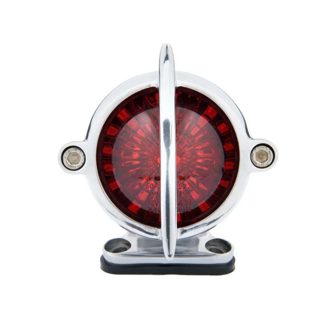 Motone Cuda taillight & fender mount kit. Polished. ECE