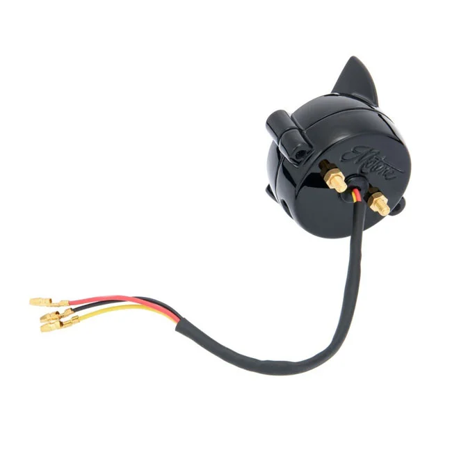Motone Cuda taillight. Black, no bracket. ECE