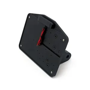 CPV CPV, Dyna shock mount license plate bracket kit EU. Black