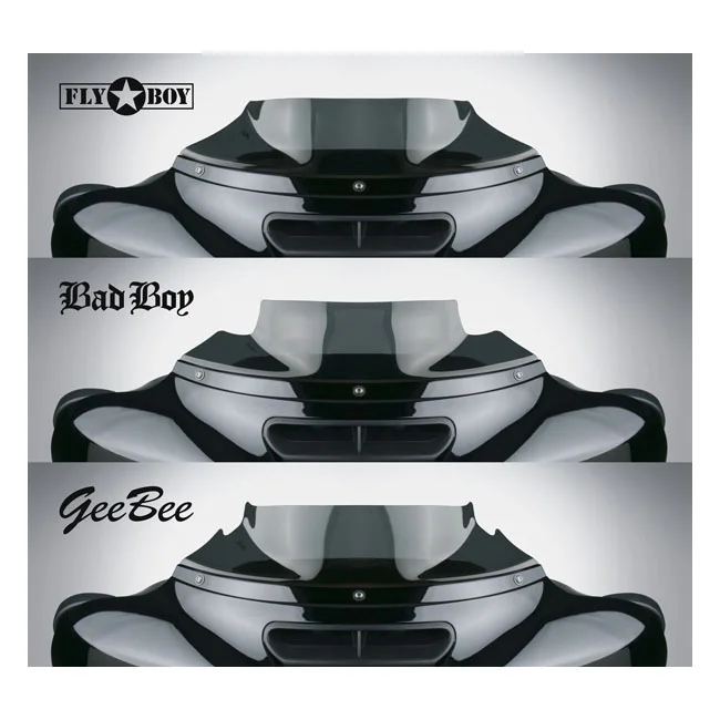 National Cycle NC, Fly Boy™ 4" windscreen. Dark tint