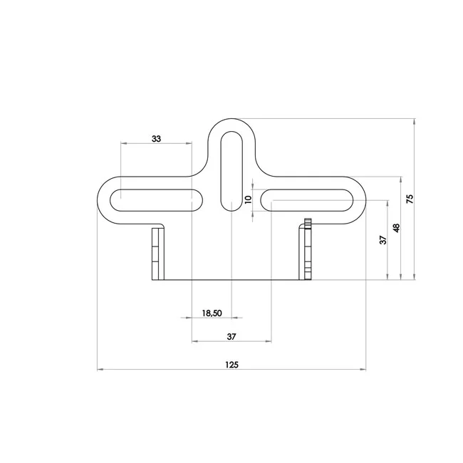 Zieger Under fender license plate bracket kit. Pro6