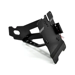Zieger Zieger, side mount license plate bracket kit. Black
