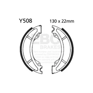 EBC EBC plain brake shoes