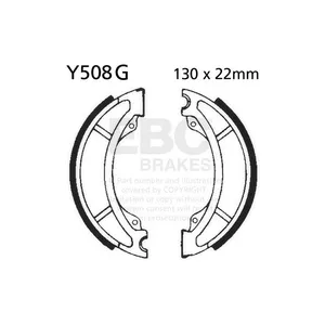 EBC EBC grooved brake shoes