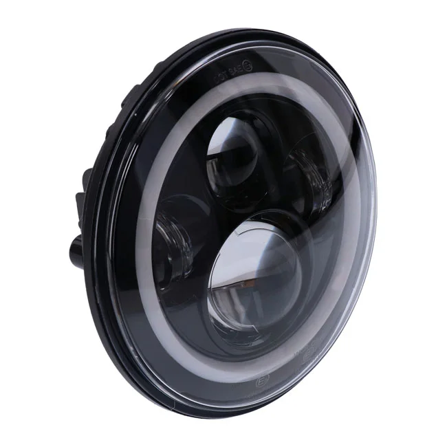 MCS Bright, 7" LED headlamp. Black - 593570