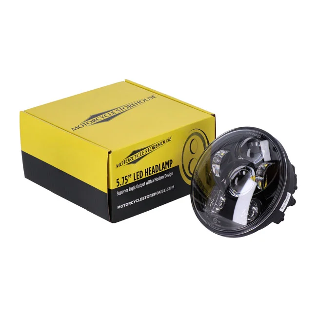 MCS Bright, 5-3/4" LED headlamp unit. Black - 593571