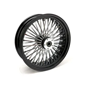MCS MCS radial 48 fat spoke rear wheel 5.50 x 18 black