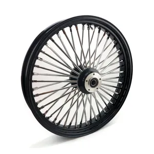 MCS MCS radial 48 fat spoke front wheel 3.50 x 23 DF black